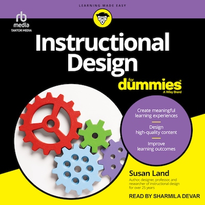 Instructional Design For Dummies – omslag til lydbogen af Susan M. Land