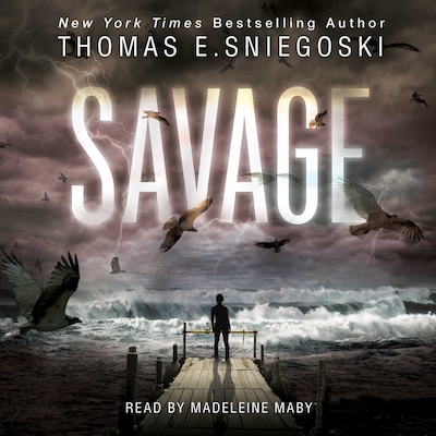 Savage – omslag til lydbogen af Thomas E. Sniegoski