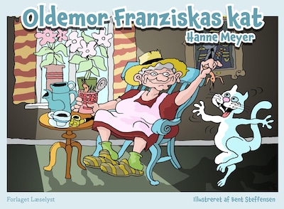 Oldemor Franziskas kat – omslag til lydbogen af Hanne Meyer