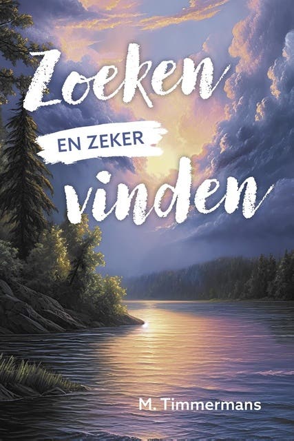 Zoeken en zeker vinden – omslag van het luisterboek van M. Timmermans