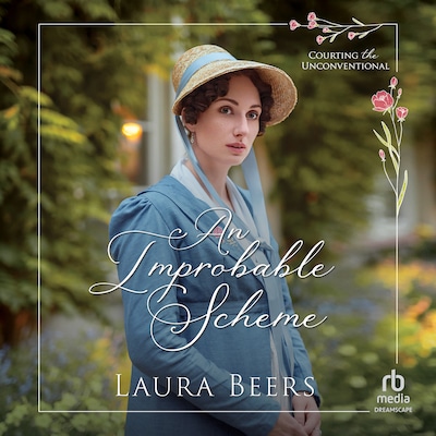 An Improbable Scheme – omslag til lydbogen af Laura Beers