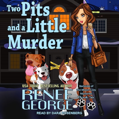 Two Pits and a Little Murder – omslag til lydbogen af Renee George