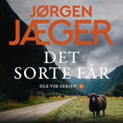Det sorte får - 15 – omslag til lydbogen af Jørgen Jæger