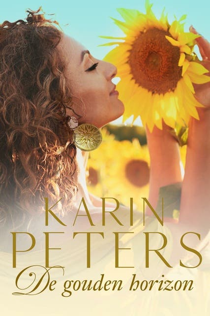 De gouden horizon – omslag van het luisterboek van Karin Peters