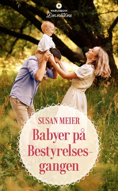 Babyer på Bestyrelsesgangen 1-3 – omslag til lydbogen af Susan Meier