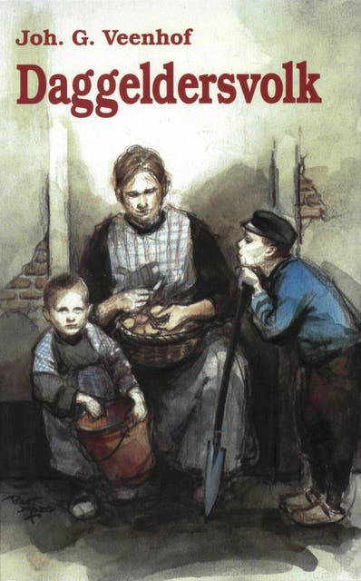 Daggeldersvolk – omslag van het luisterboek van Joh. G. Veenhof