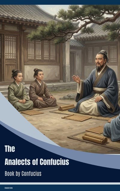 The Analects of Confucius – omslag til lydbogen af Confucius