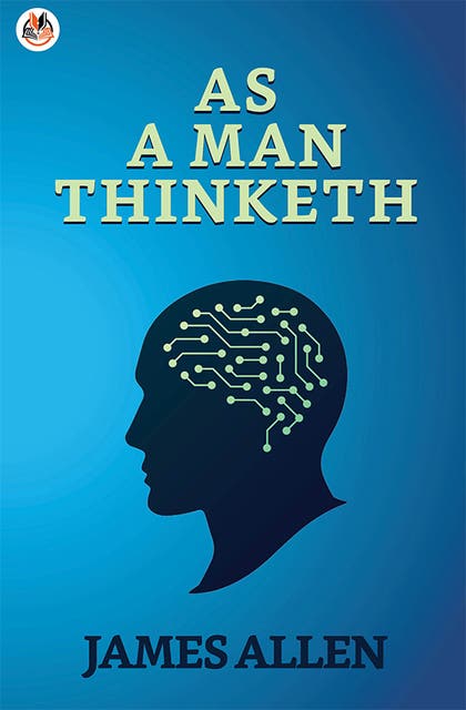 As a Man Thinketh – omslag til lydbogen af Allen James
