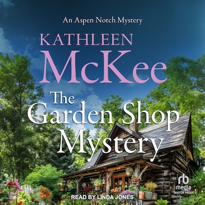 The Garden Shop Mystery – omslag til lydbogen af Kathleen McKee
