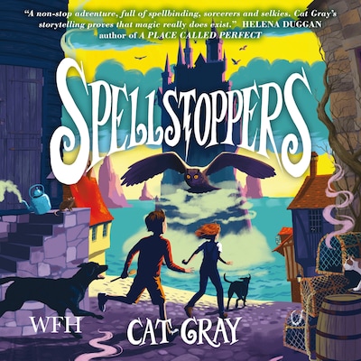 Spellstoppers – omslag til lydbogen af Cat Gray