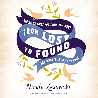 From Lost to Found – omslag til lydbogen af Nicole Zasowski