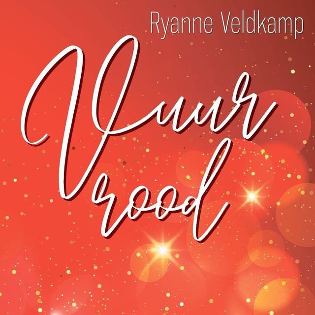 Vuurrood – omslag van het luisterboek van Ryanne Veldkamp