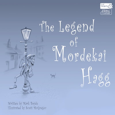 The Legend of Mordekai Hagg – omslag van het luisterboek van Mark Boyde