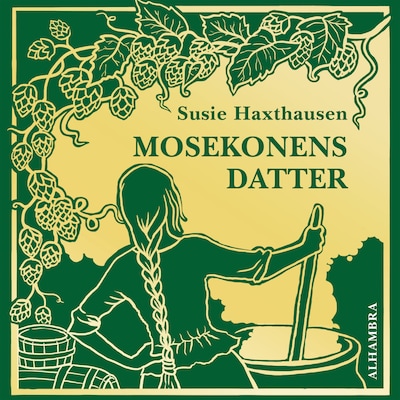 Mosekonens datter – omslag til lydbogen af Susie Haxthausen