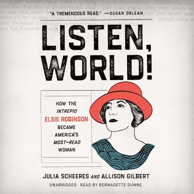Listen, World! – omslag til lydbogen af Allison Gilbert, Julia Scheeres