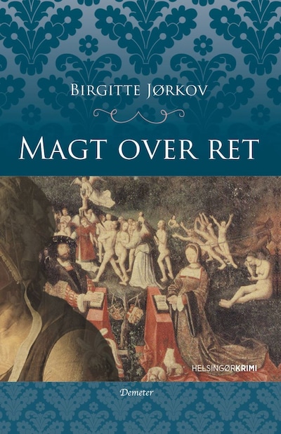Magt over Ret – omslag til lydbogen af Birgitte Jørkov
