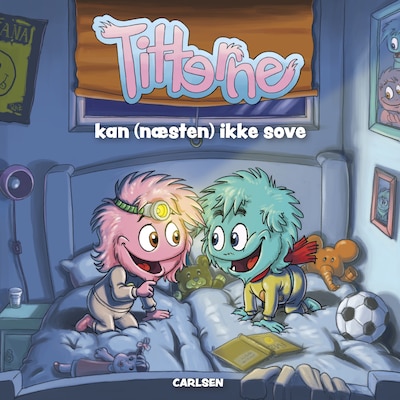 Titterne kan (næsten) ikke sove – omslag til lydbogen af Elisabeth Kiertzner