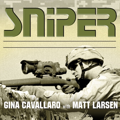 Sniper – omslag til lydbogen af Gina Cavallaro, Matt Larsen