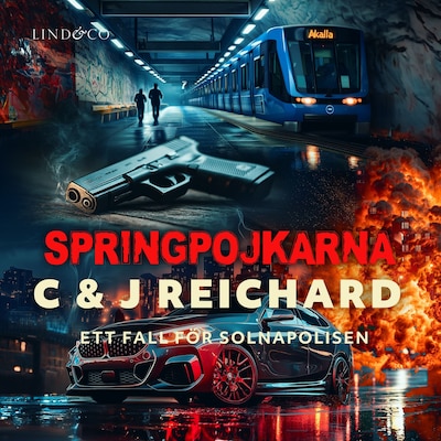 Springpojkarna – omslag till ljudboken av C & J Reichard