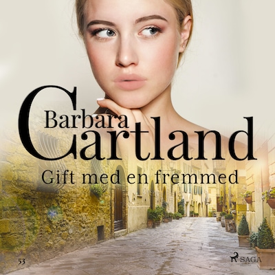 Gift med en fremmed – omslag til lydbogen af Barbara Cartland