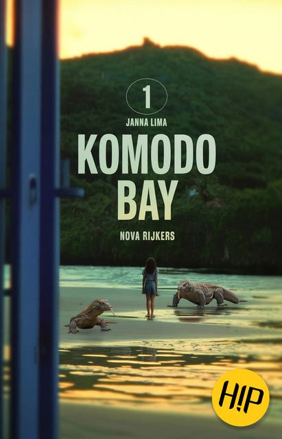 Komodo Bay – omslag van het luisterboek van Nova Rijkers