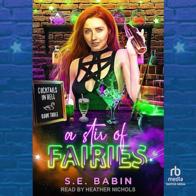 A Stir of Fairies – omslag til lydbogen af S. E. Babin