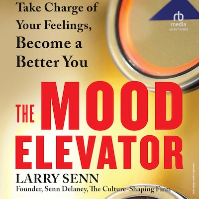 The Mood Elevator – omslag til lydbogen af Larry Senn