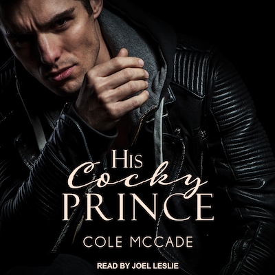 His Cocky Prince – omslag til lydbogen af Cole McCade