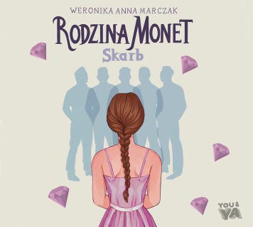 Rodzina Monet: Skarb – okładka audiobooka, autor Weronika Marczak