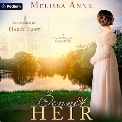 The Bennet Heir – omslag til lydbogen af Melissa Anne