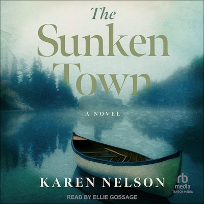 The Sunken Town – omslag til lydbogen af Karen Nelson