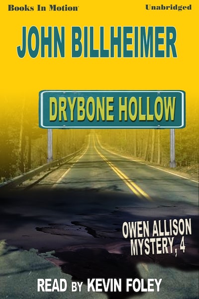 Drybone Hollow – omslag til lydbogen af John Billheimer