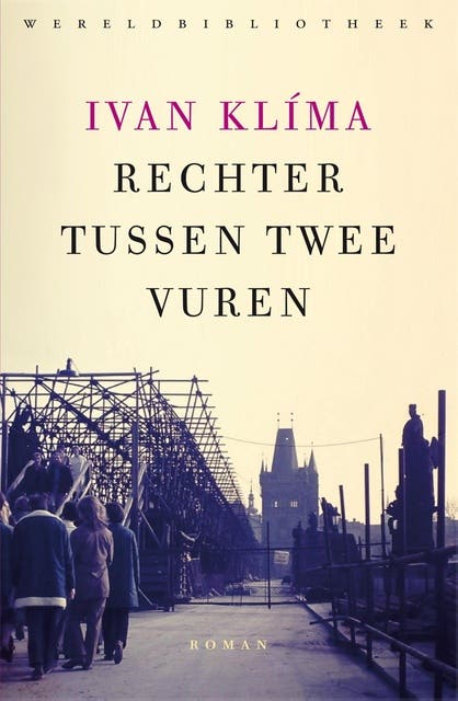 Rechter tussen twee vuren – omslag van het luisterboek van Ivan Klíma