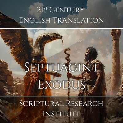 Septuagint - Exodus – omslag til lydbogen af Scriptural Research Institute