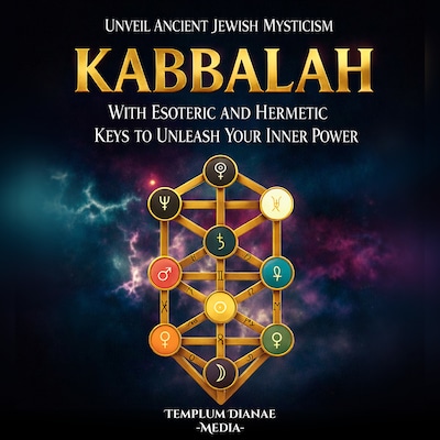 Kabbalah – omslag til lydbogen af Templum Dianae  Media