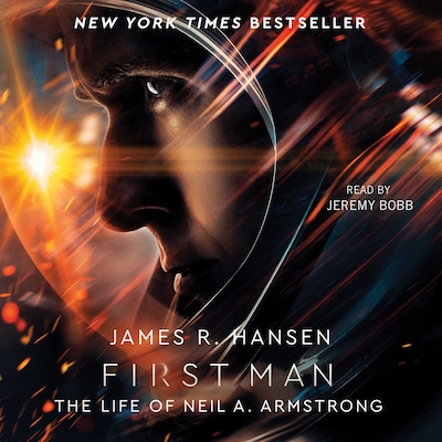 First Man – omslag til lydbogen af James R. Hansen