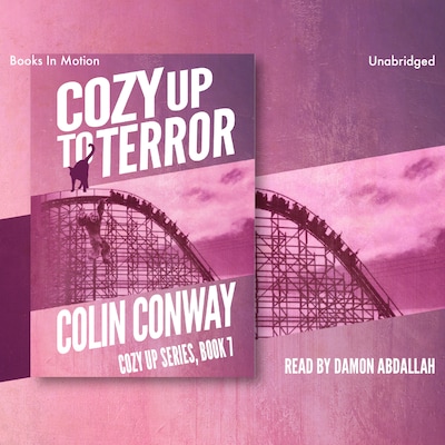 Cozy Up To Terror – omslag til lydbogen af Colin Conway