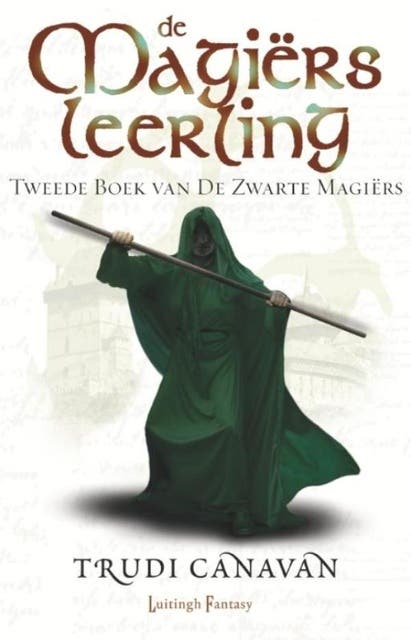 De Magiërsleerling – omslag van het luisterboek van Trudi Canavan