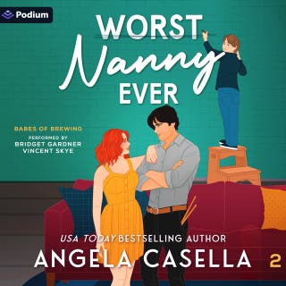 Worst Nanny Ever: Babes of Brewing, Book 2 – omslag till ljudboken av Angela Casella