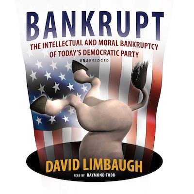 Bankrupt – omslag til lydbogen af David Limbaugh