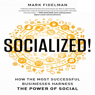 Socialized! – omslag til lydbogen af Mark Fidelman