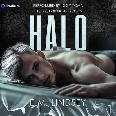 Halo – omslag til lydbogen af E.M. Lindsey