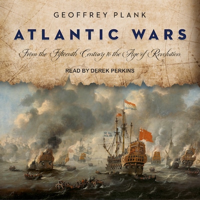 Atlantic Wars – omslag til lydbogen af Geoffrey Plank