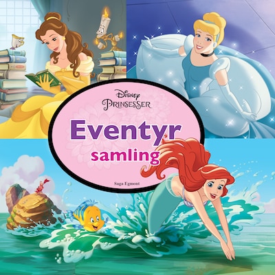 Disneyprinsesser: Eventyrsamling – omslag til lydbogen af Disney
