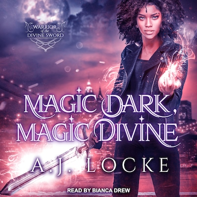 Magic Dark, Magic Divine – omslag til lydbogen af A.J. Locke