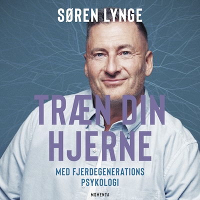 Træn din hjerne – omslag til lydbogen af Søren Lynge