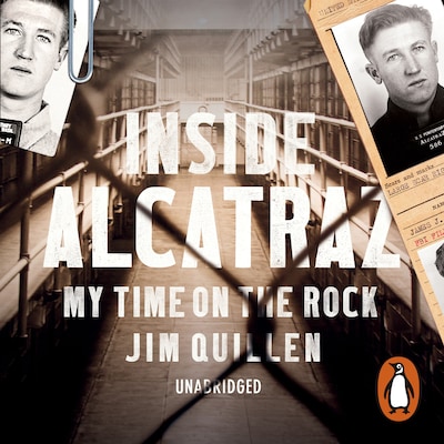 Inside Alcatraz – omslag til lydbogen af Jim Quillen