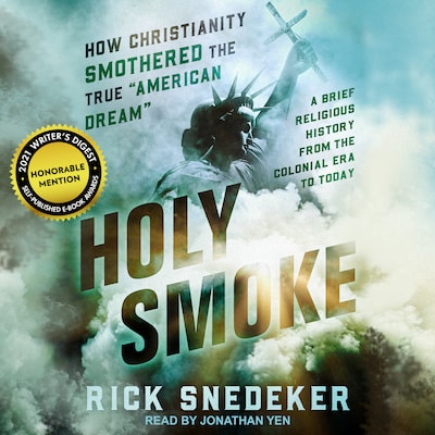 Holy Smoke – omslag til lydbogen af Rick Snedeker