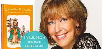 När Maggan tog makten - en sagolik historia om drottning Margareta – omslag till ljudboken av Andreas Sjölander
