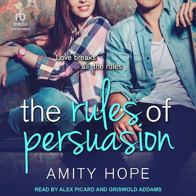 The Rules of Persuasion – omslag til lydbogen af Amity Hope
